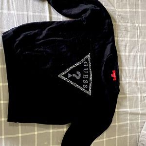 Black Guess crew neck
